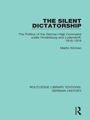 cover image of The Silent Dictatorship